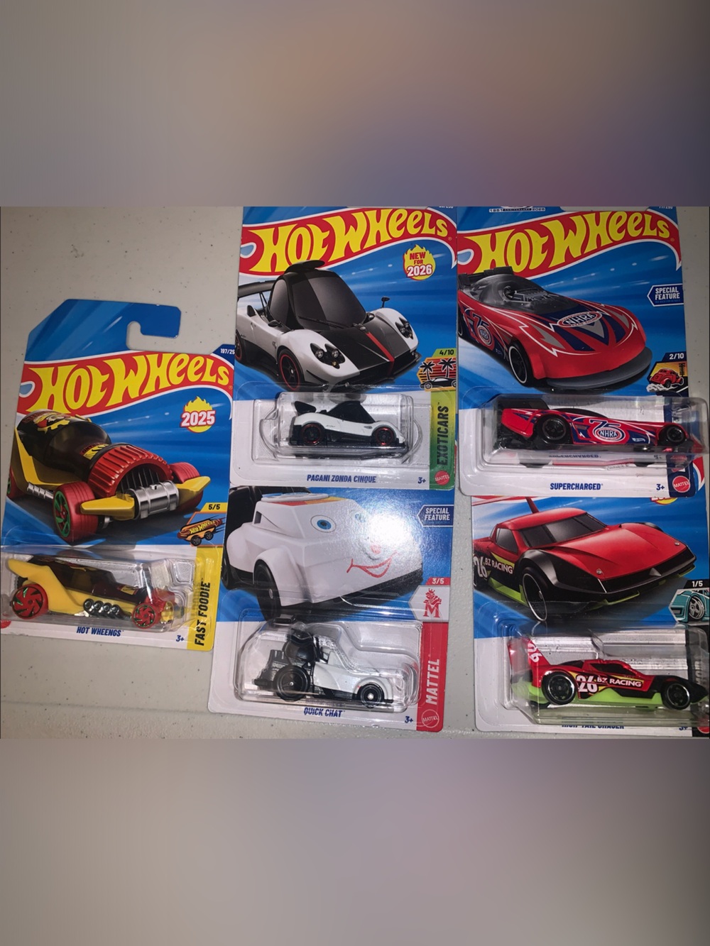 🆕- HOT WHEELS 🛞 BUNDLE Assorted OF HOT WHEELS Toy Cars -